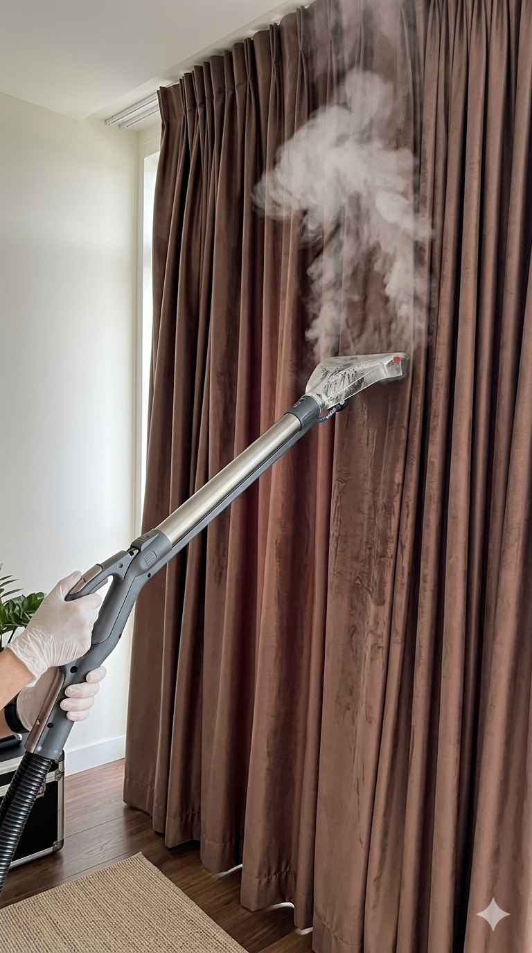 On-Site Curtain & Drape Steam Cleaning Perth